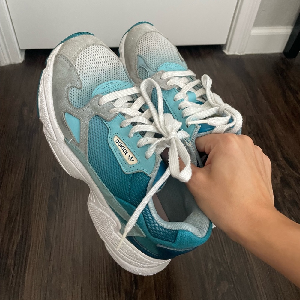 Adidas Falcon Sneakers in blue tint